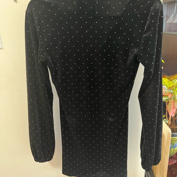 Leith velvet mini dress, size small - Picture 4 of 6